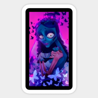 The corpse bride Sticker